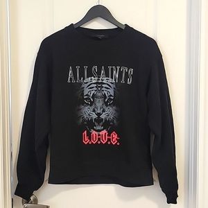 AllSaints Clavo demi sweatshirt